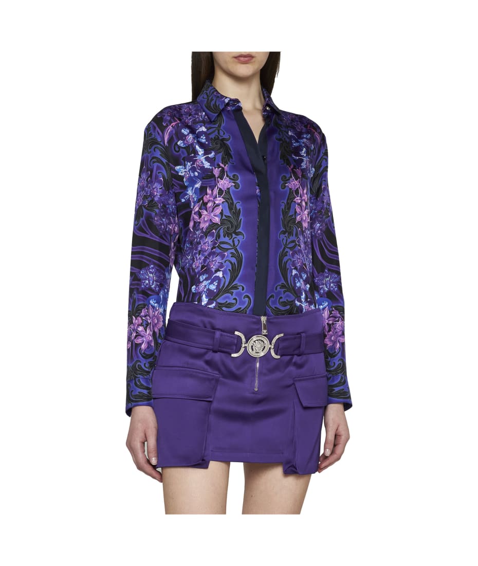 【送料&関税込】Versace Medusa 95 Cargo Mini Skirt Versace Medusa '95 Cargo Mini Skirt | italist