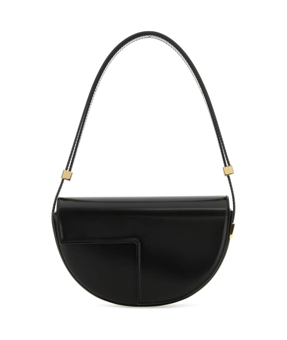 Patou Black Leather Le Petit Shoulder Bag | italist, ALWAYS LIKE A