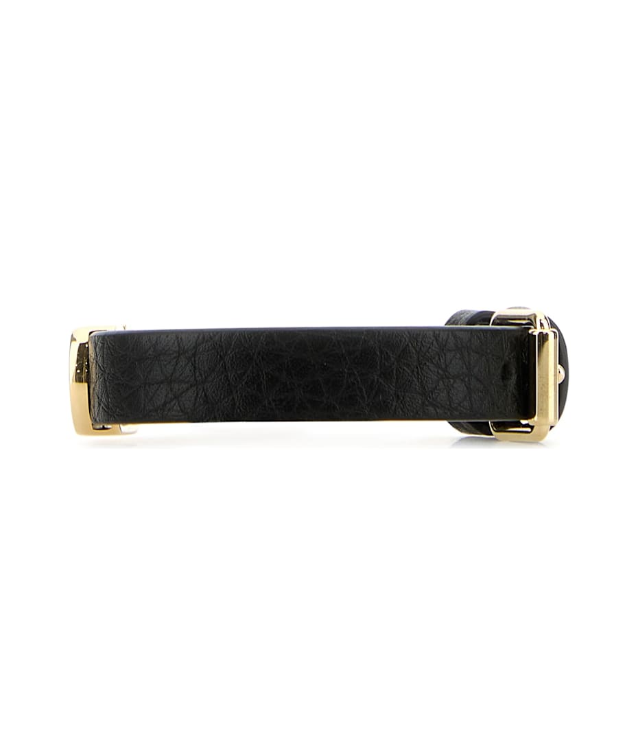 ブレスレット VALENTINO BLACK LEATHER VLOGO BRACELET Valentino Garavani Black Leather Vlogo Bracelet | italist