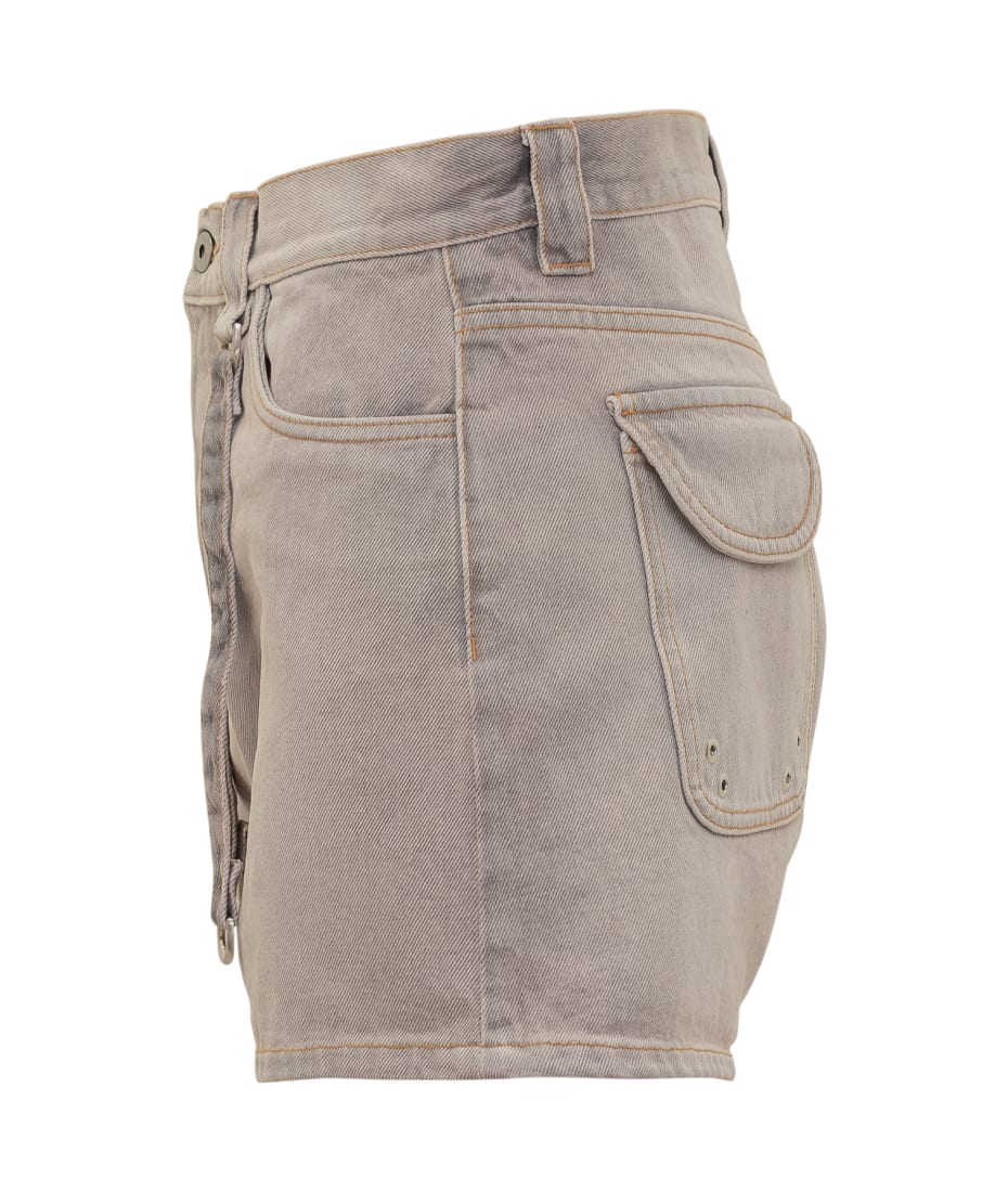 Off-White Cargo Laundry Shorts - BURNISHED LILAC