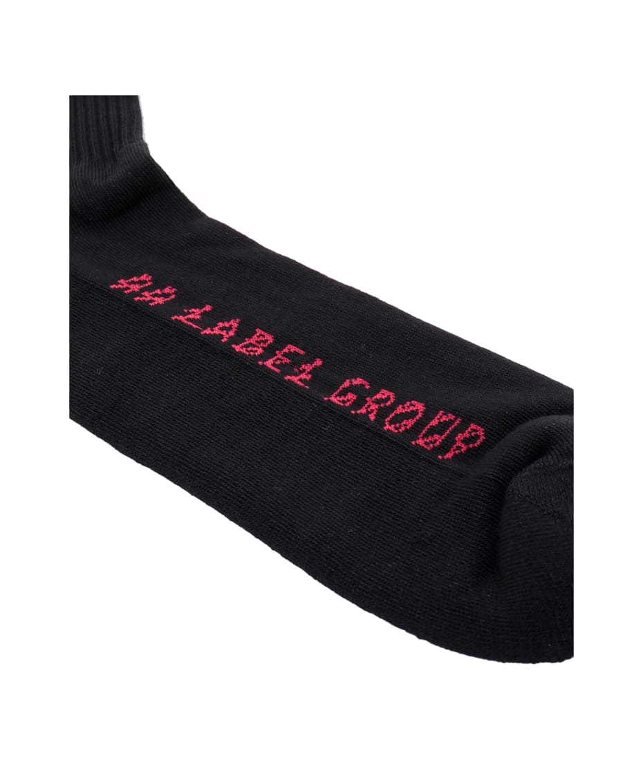 44 Label Group Socks - BLACK