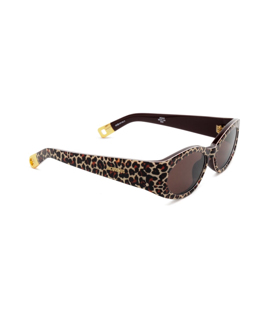 Jacquemus Jac4 Leopard Sunglasses | italist