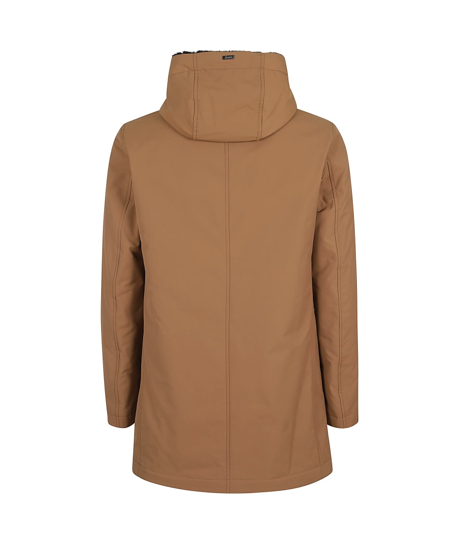 Herno Parka Keystone With Faux Fur | italist