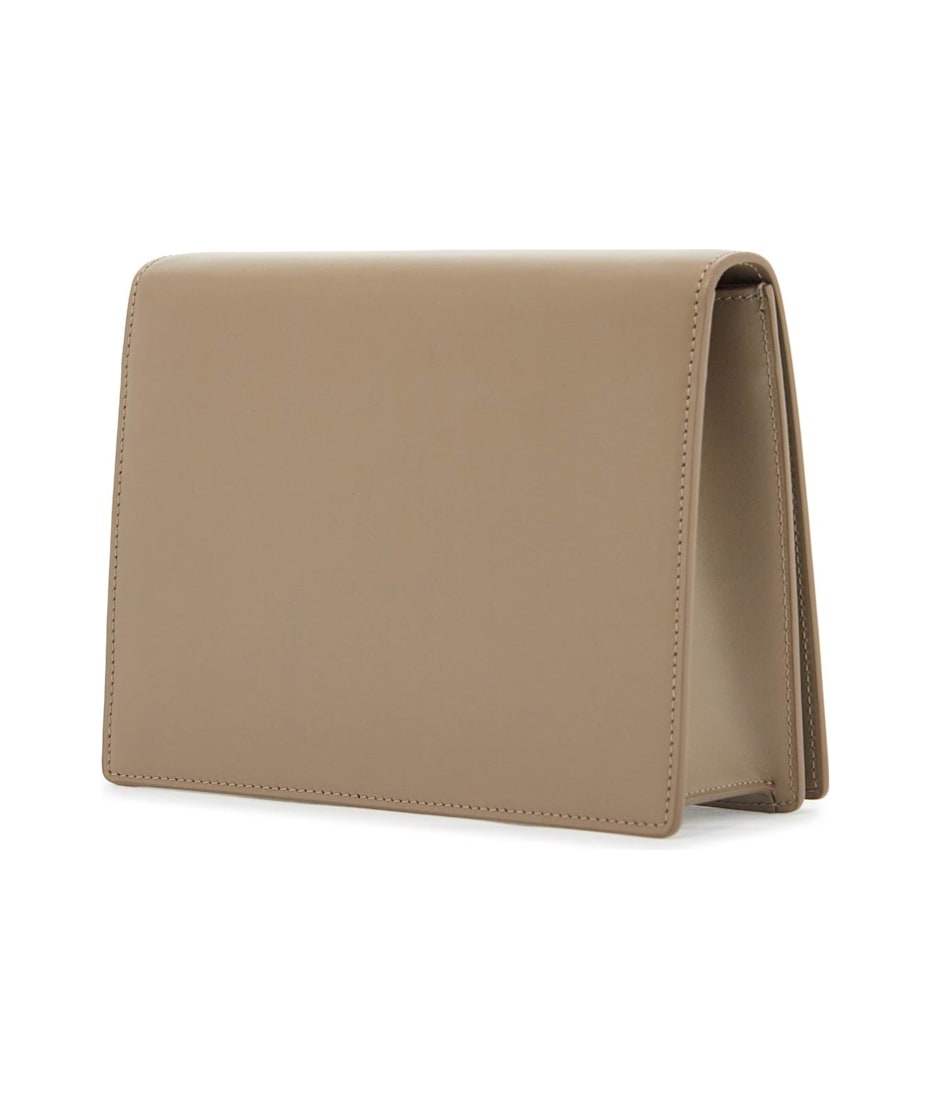 【送料&関税込】Dolce & Gabbana Taupe Calfskin Crossbody Dolce & Gabbana Taupe Calfskin Crossbody Bag With Adjustable
