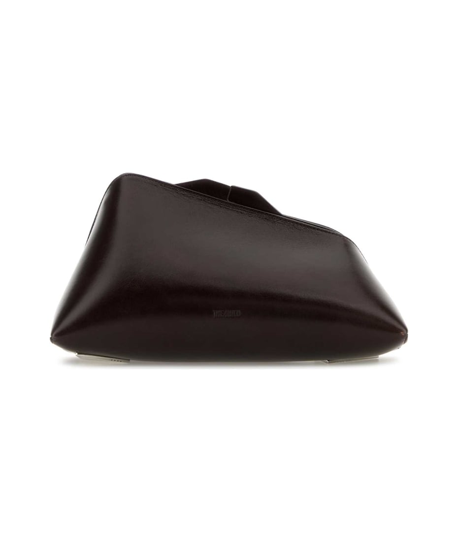 クラッチバッグ THE ATTICO Chocolate leather 8.30 PM clutch The Attico Chocolate Leather 8.30 Pm Clutch | italist