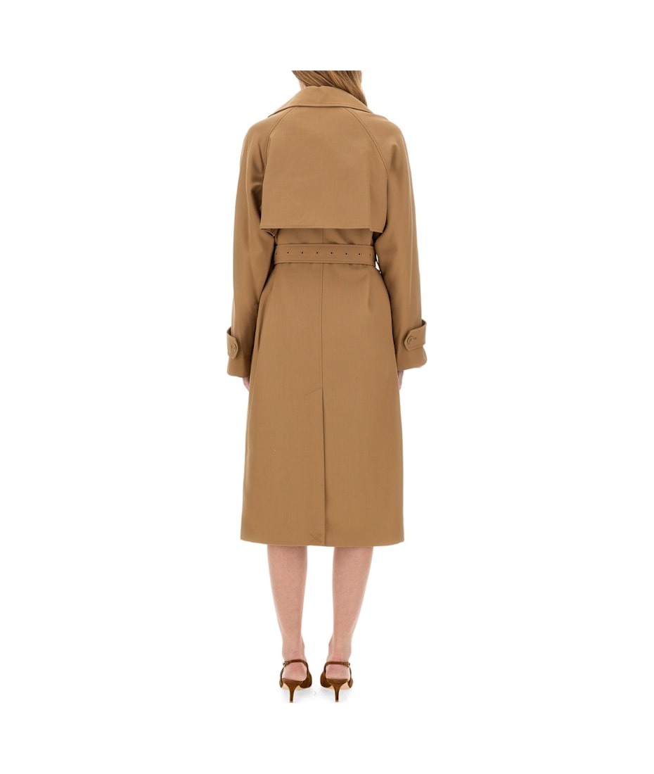 トレンチコート Michael Kors TRENCH COAT (MR520EXBQZ CAFE) Oversized Cotton Twill Trench Coat | Michael Kors [US]