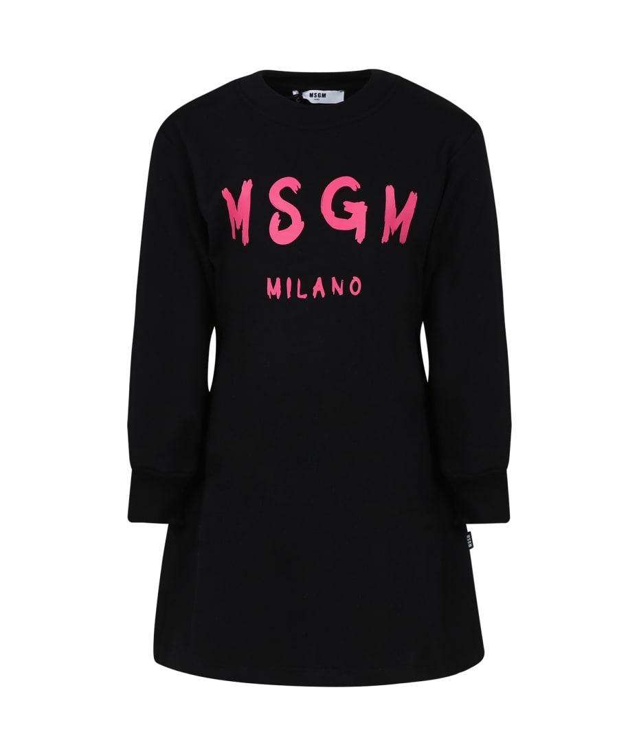 Msgm 2024 black dress