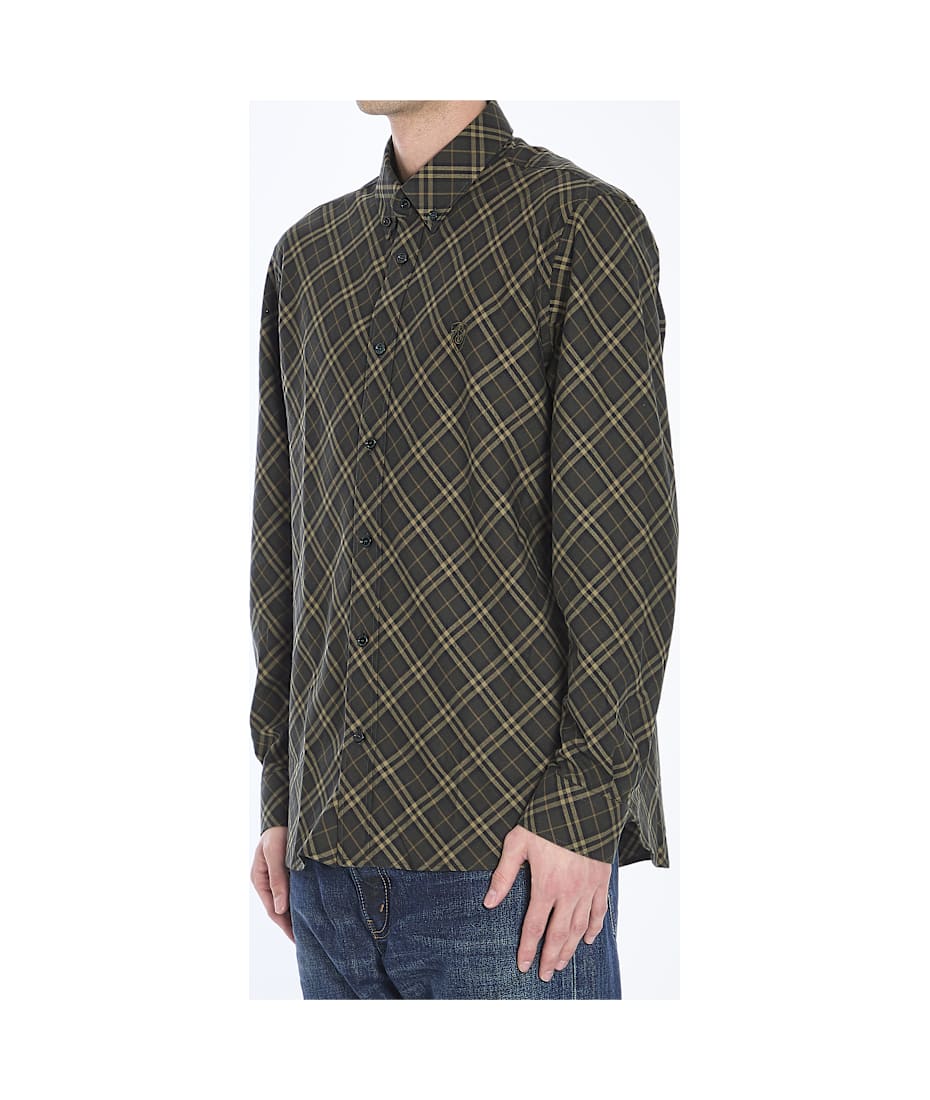 Burberry Check Cotton Shirt | italist