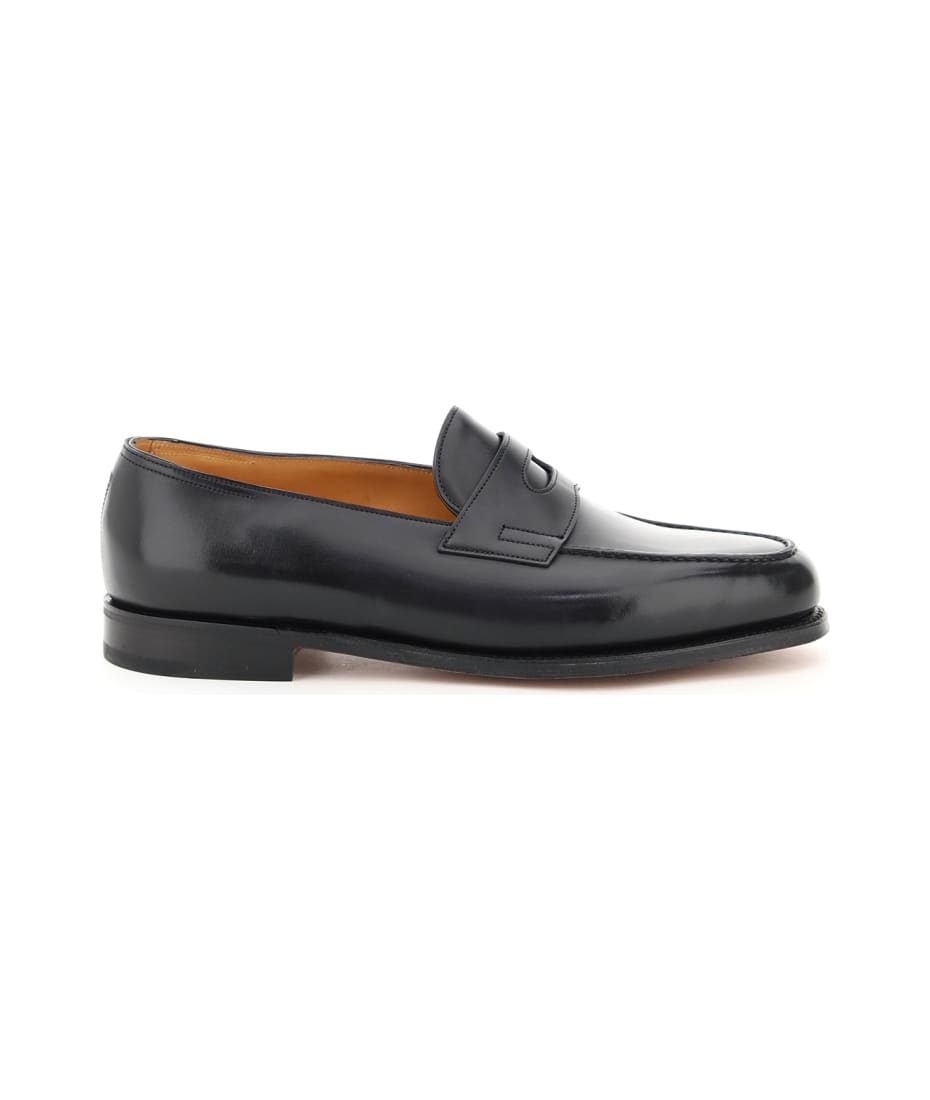 John Lobb Lopez Leather Loafers | italist