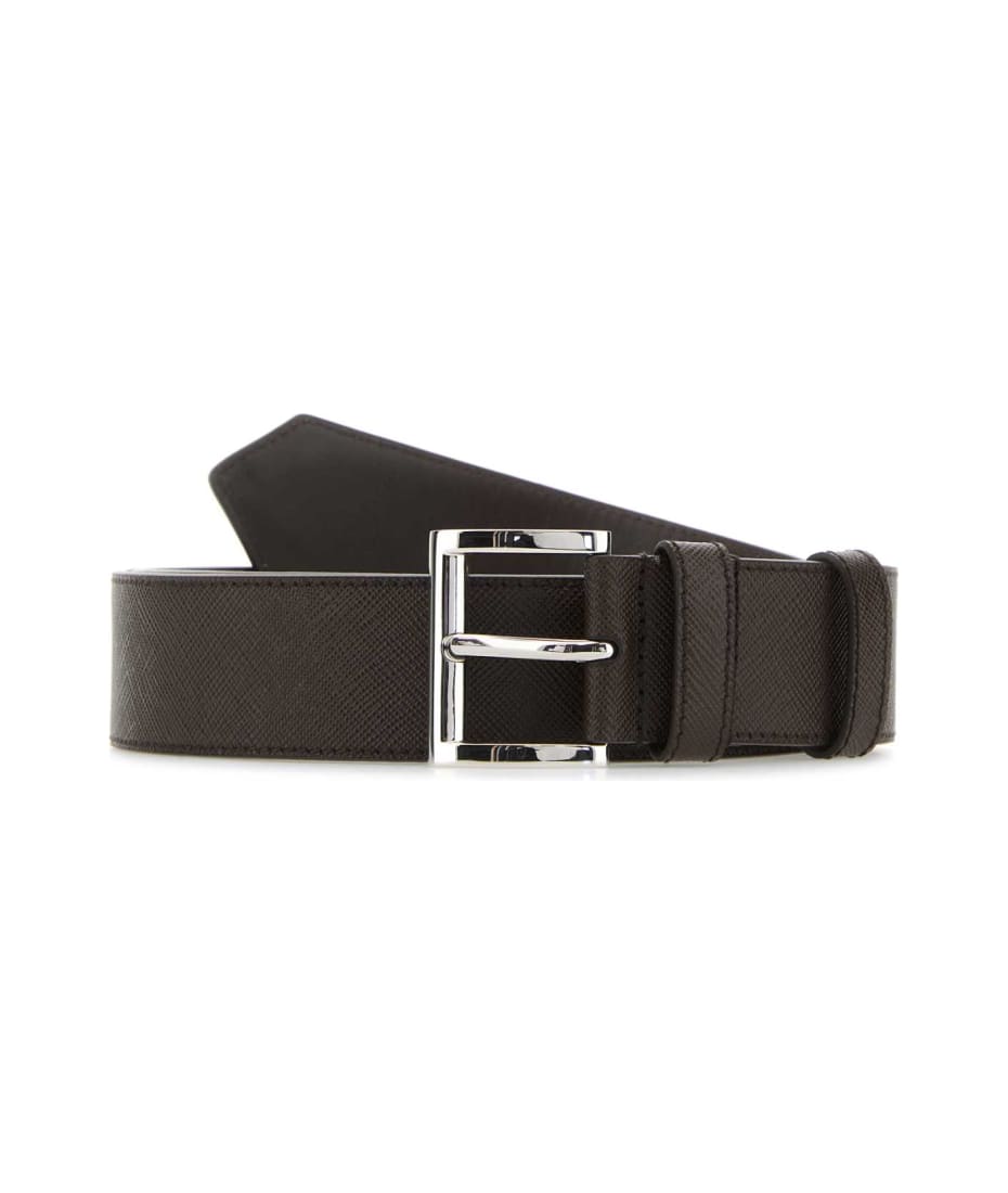 ベルト Prada Chocolate Leather Belt Prada Chocolate Leather Belt | italist