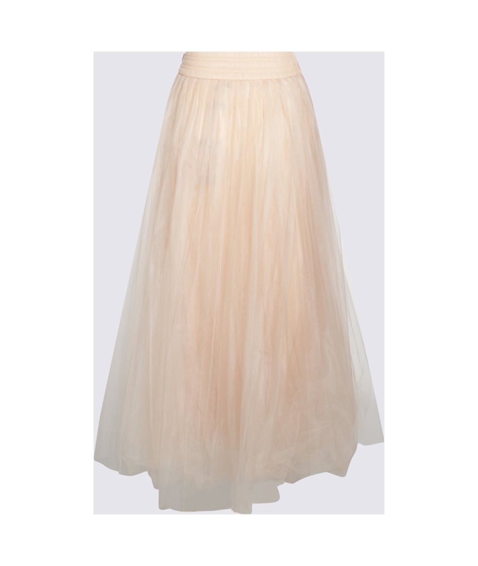 スカート FABIANA FILIPPI Woman Skirt Beige GND275F840D544 0142 Women's Skirts: Satin, Wool & Tulle Skirts | Fabiana Filippi®