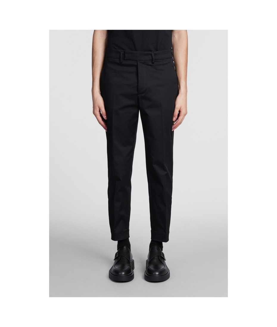 Neil Barrett Pants In Black Cotton | italist