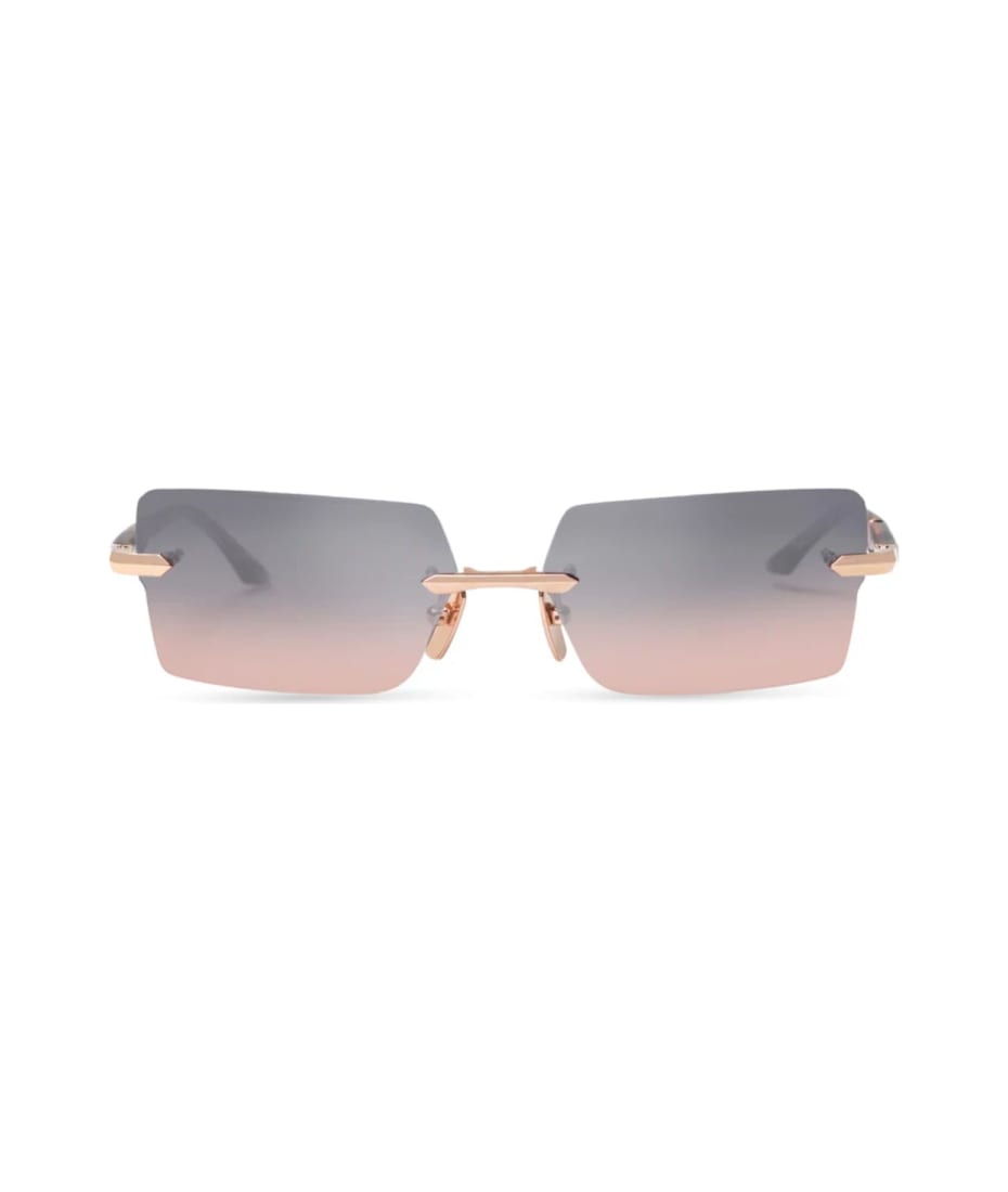 サングラス DITA Dita Eyeweare - EYMORI - Rose Gold - El Mirage Swi Dita EYMORI Rose Gold El Mirage Swirl/Grey To Peach Gradient