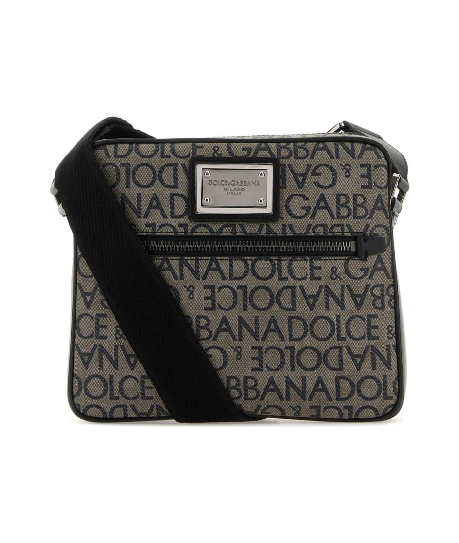 Dolce & Gabbana Logo Plaque Small Shoulder Bag | italist