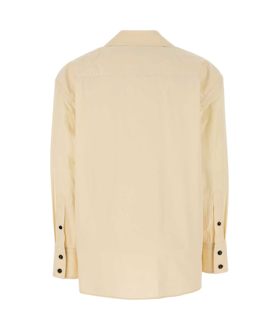Tシャツ・カットソー BOTTEGA VENETA Cream cotton blend shirt (819885V3YS0 7098) Bottega Veneta Cream Cotton Blend Shirt | italist