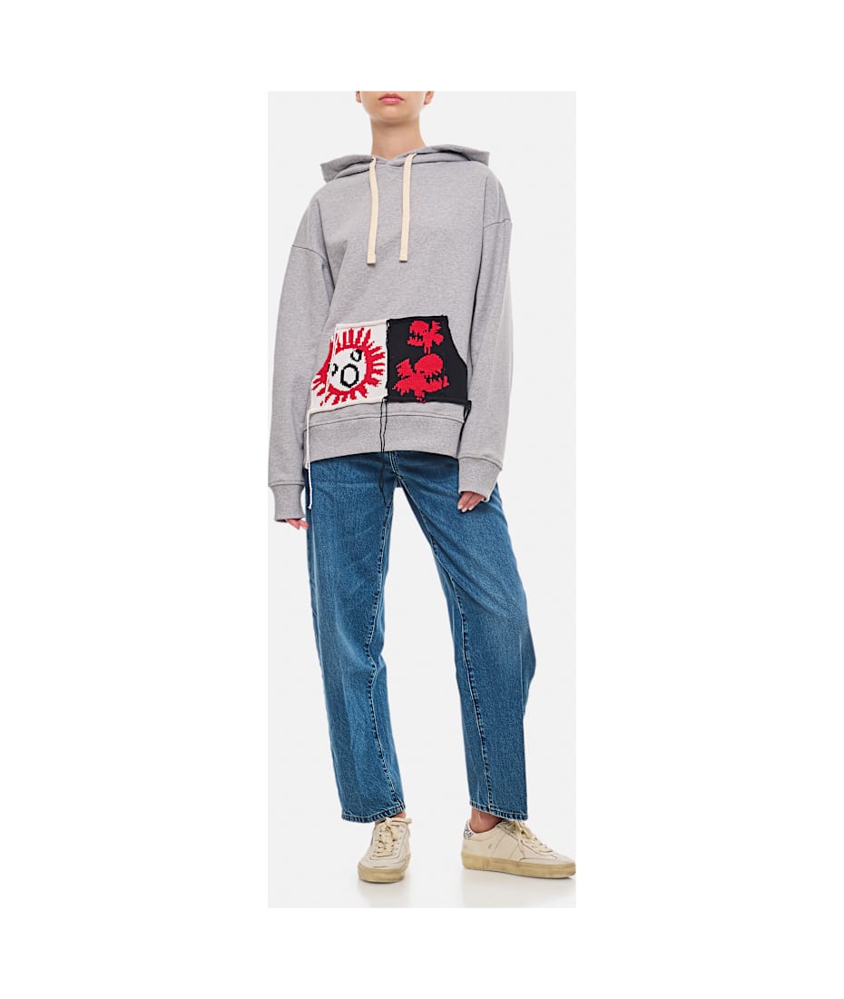 Charles Jeffrey Loverboy Patch Rabbit Ears Hoody フリース