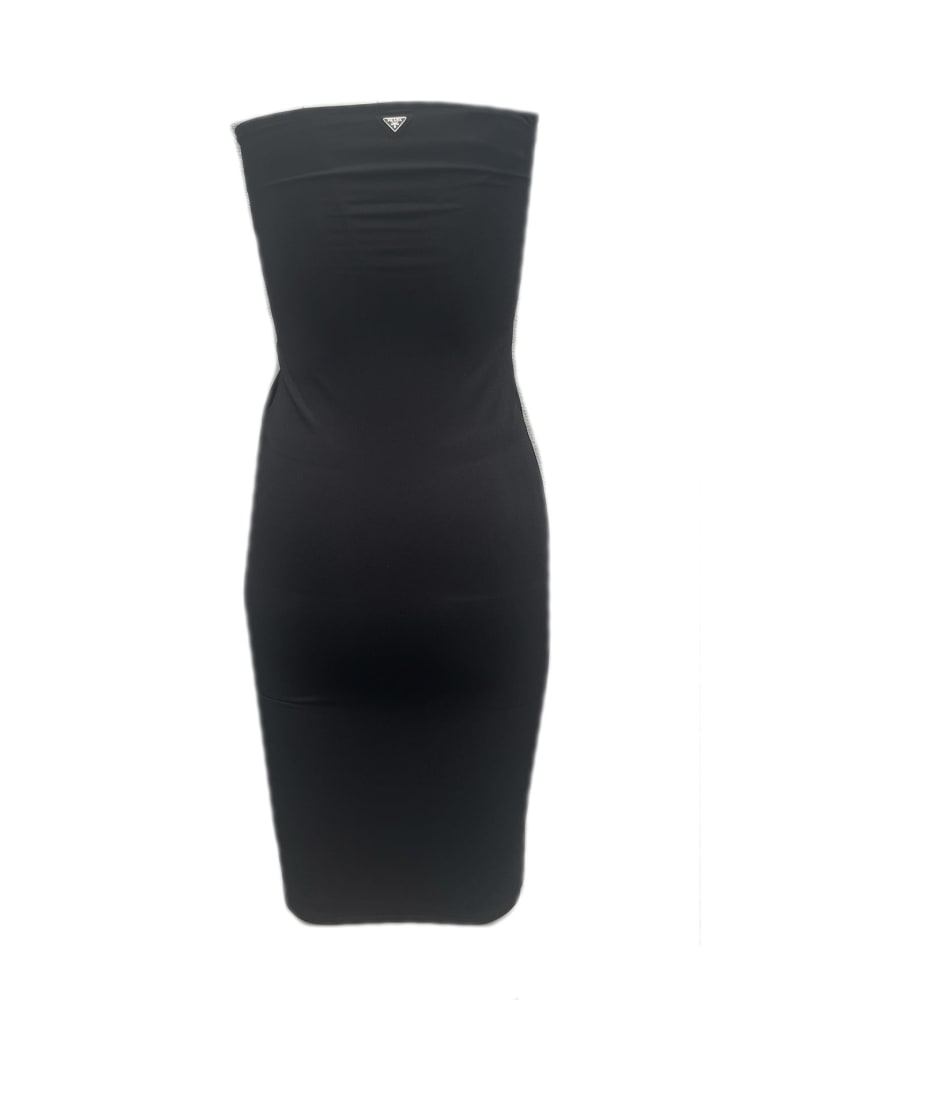 Prada Jersey Stretch Dress | italist Prada Jersey Stretch Dress | italist