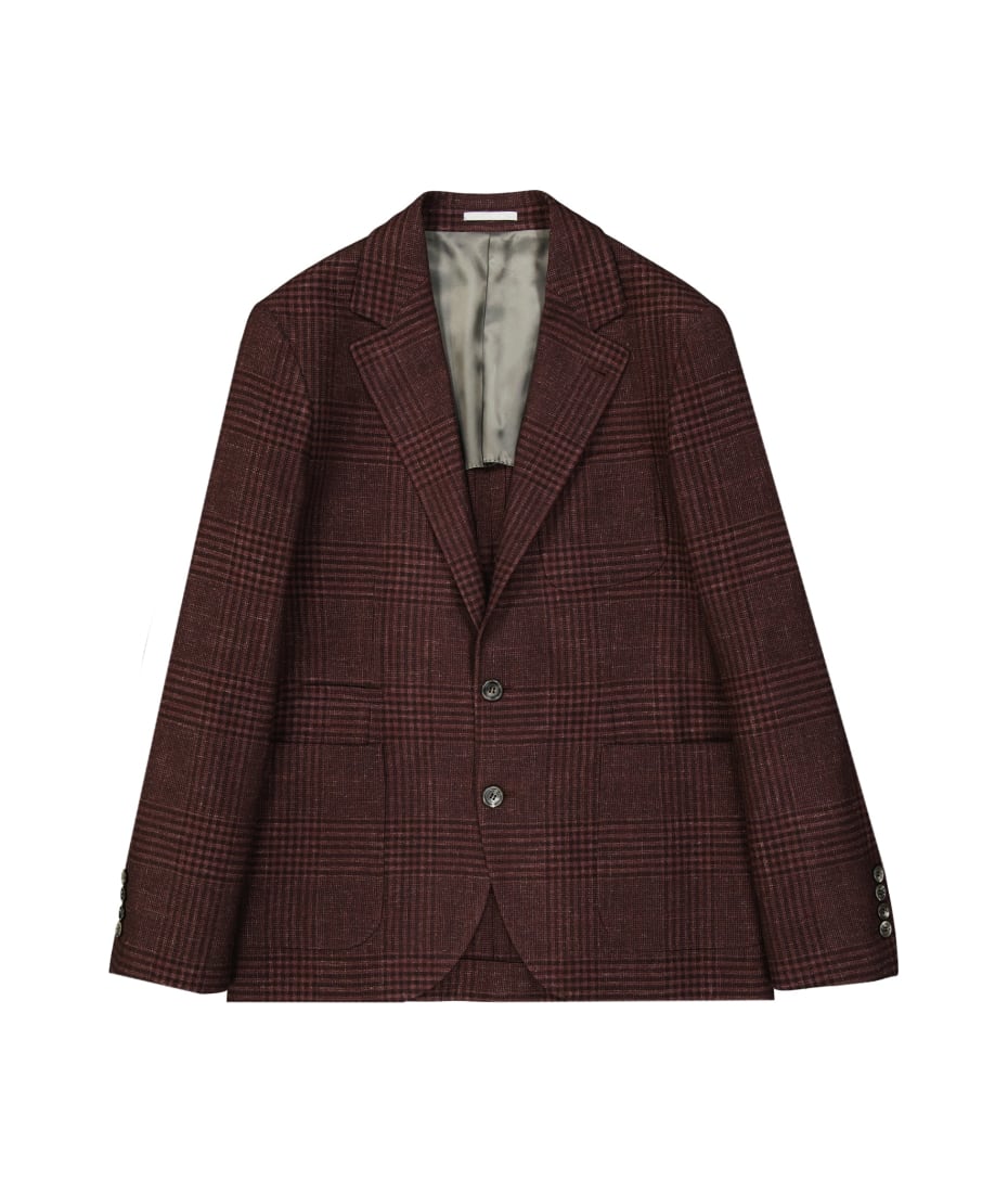Brunello Cucinelli Tartan Wool Jacket | italist