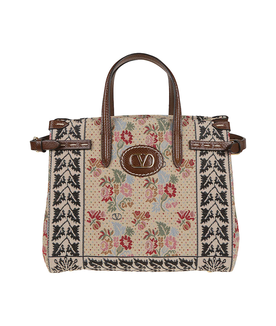 送関込【VALENTINO GARAVANI】Small `Antibes` Tote VALENTINO GARAVANI Antibes small leather tote | NET-A-PORTER