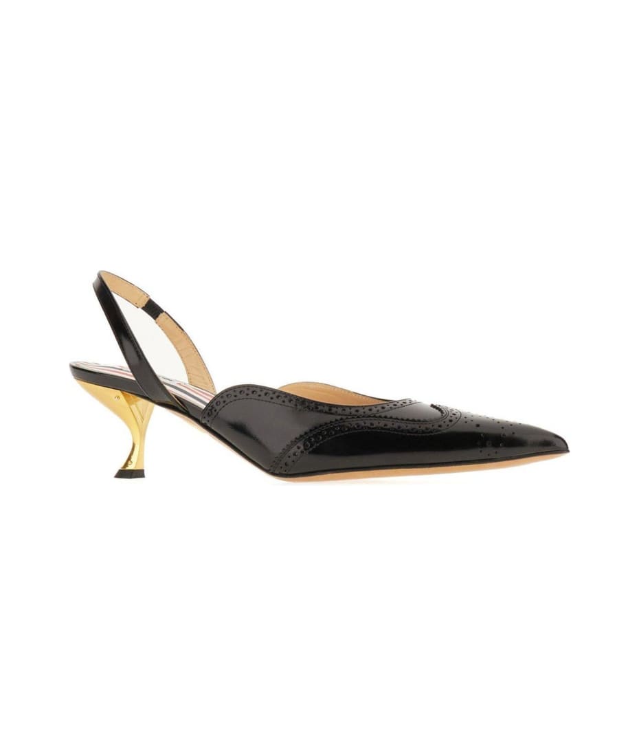 【送料&関税込】Thom Browne Pointed-toe Slingback Pumps Thom Browne Pointed-toe Slingback Pumps | italist