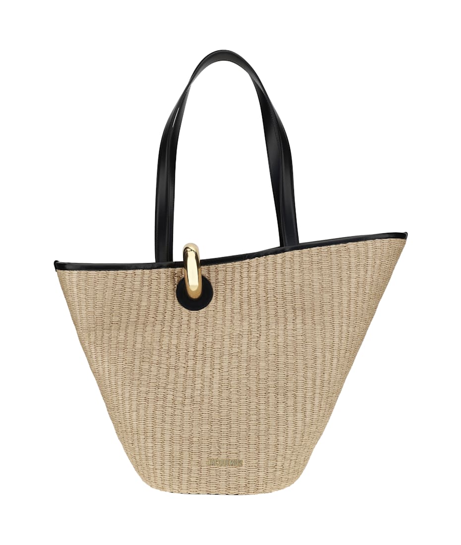 トートバッグ JACQUEMUS 'Le Bambola' shoulder bag Jacquemus Le Bambola Tote Bag | Black | FARFETCH