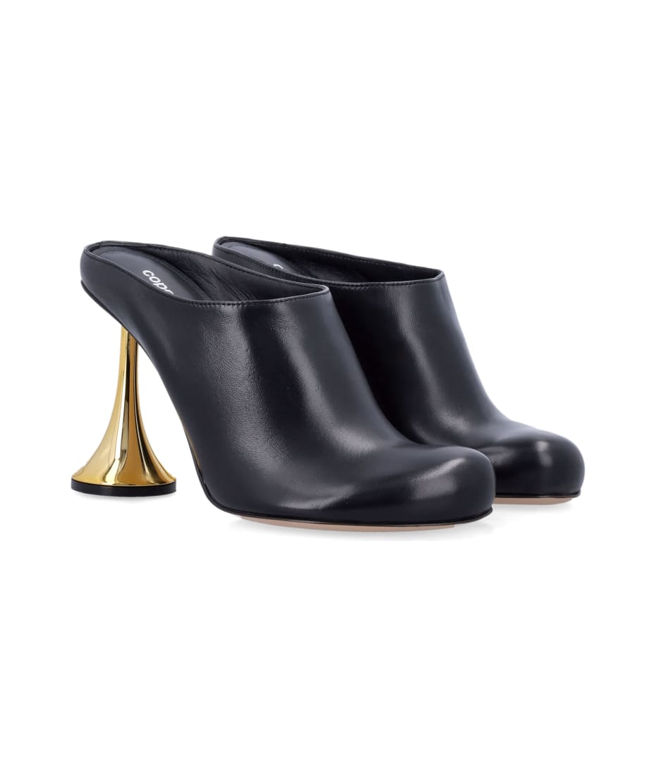 サンダル・ミュール Coperni FW24 ORCHESTRA MULE (COPSH60F6014 BLACK) Coperni Orchestra Mules | italist