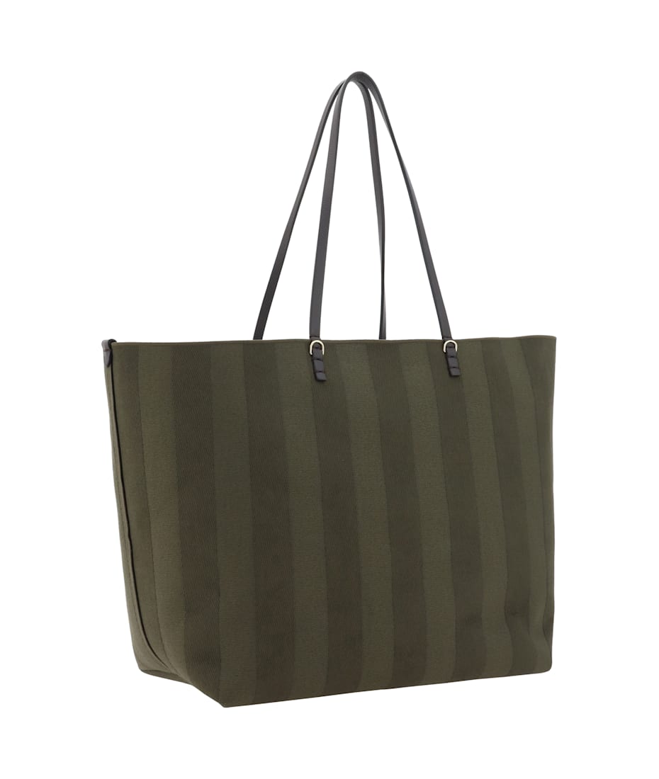 ○FENDI○FFロゴ カシミヤ ラージトートバッグ (FENDI/トート