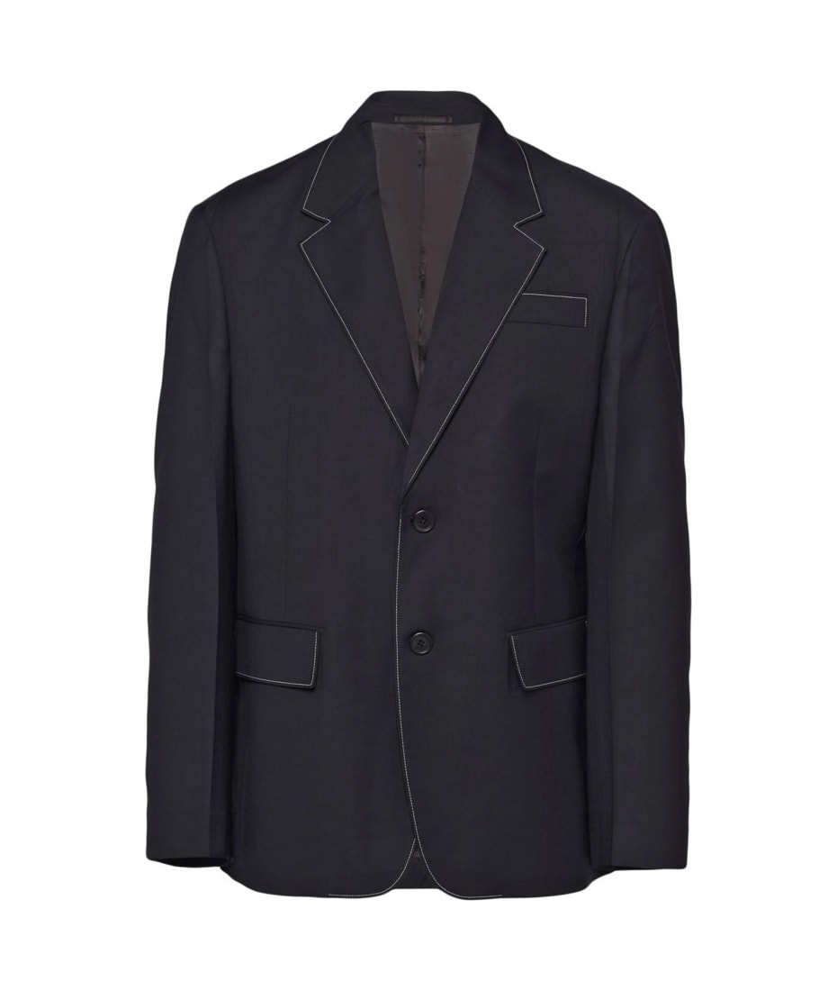 【送料&関税込】Prada Wool Blazer Jacket Timeless Wool Blazer - Prada - Women | WE IN STYLE