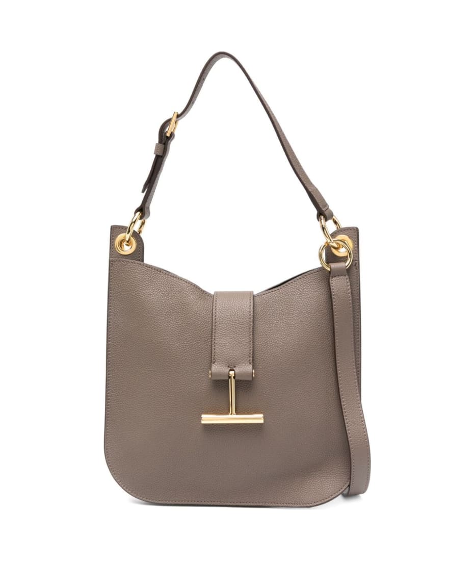 【関税＆送料込み】Tom Ford Day Bags Shoulder And Crossbody TOM FORD Leather shoulder bag | NET-A-PORTER