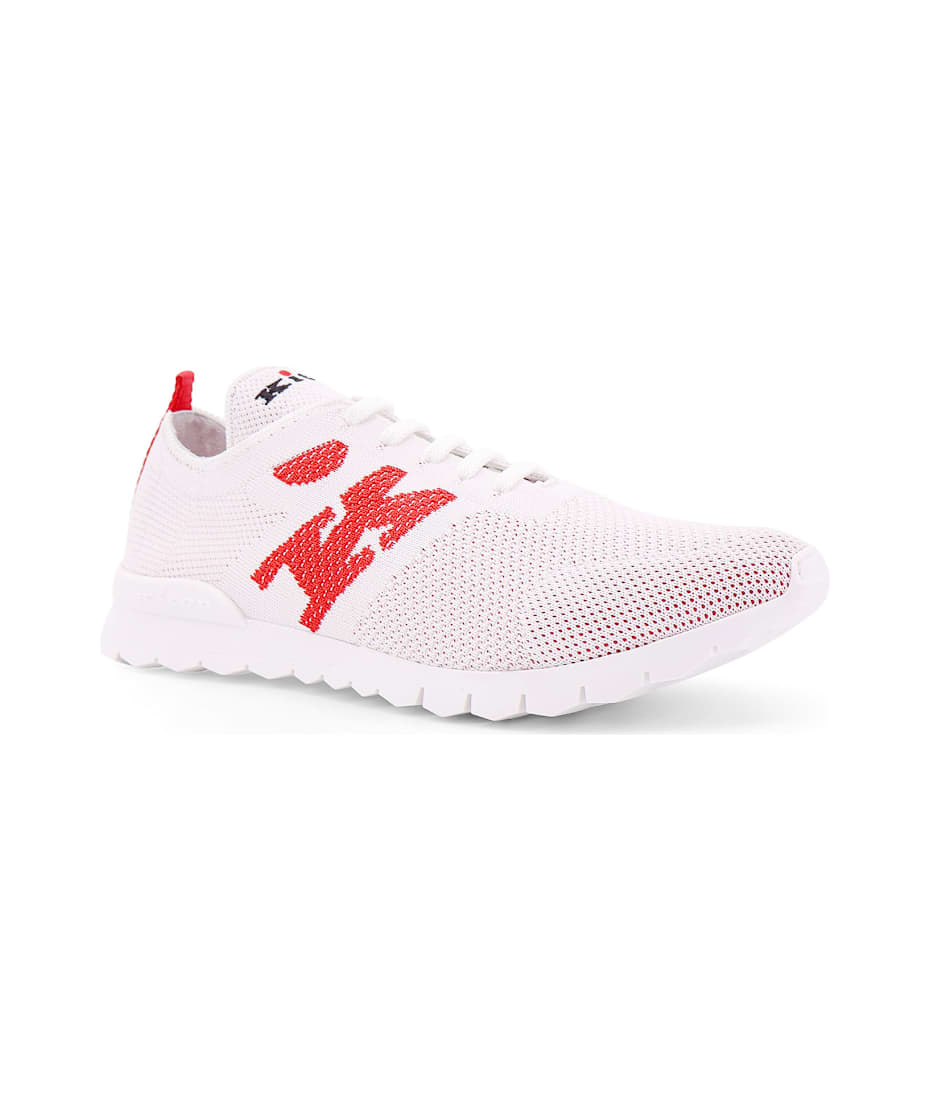 【送料&関税込】Kiton Knit Sneakers With Lateral Monogram Kiton Knit Sneakers With Lateral Monogram | italist, ALWAYS