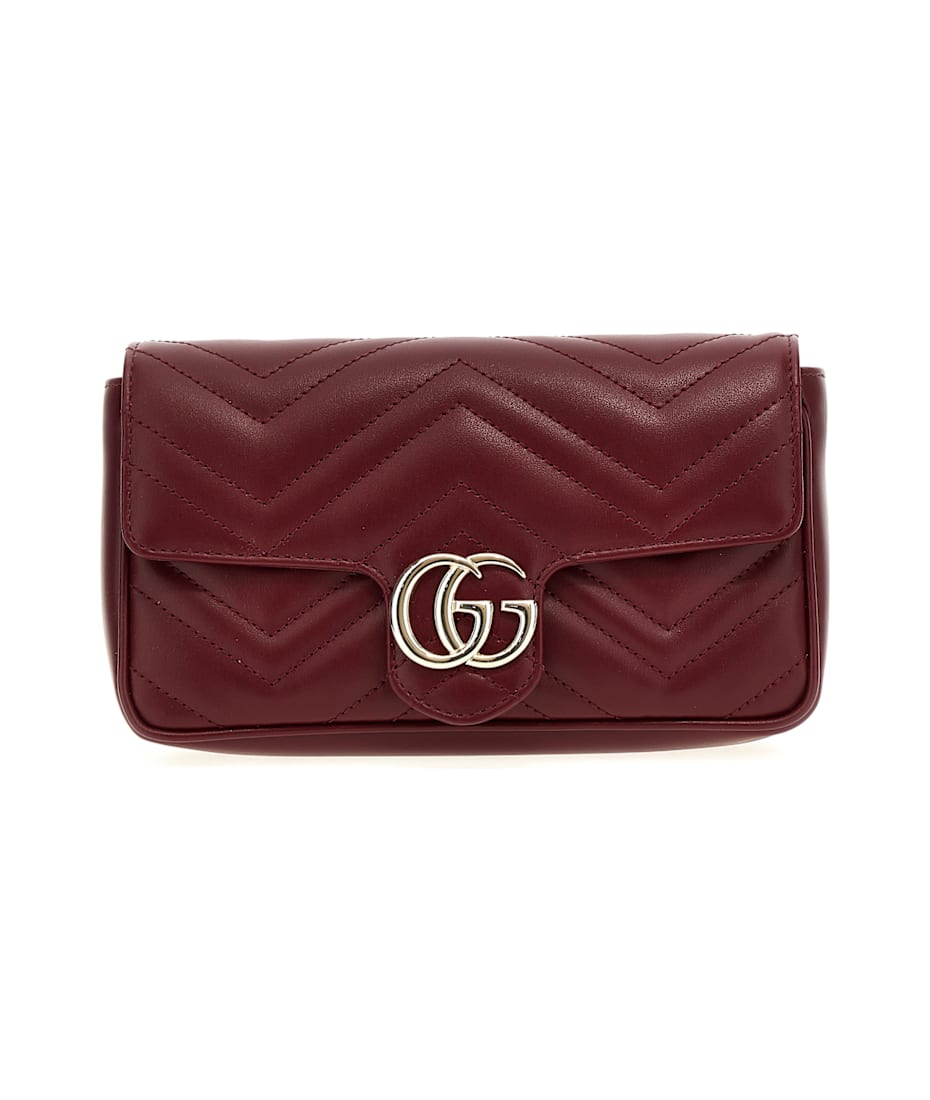 【送料&関税込】Gucci gg Marmont Mini Crossbody Bag GG Marmont mini bag in black leather | GUCCI® US