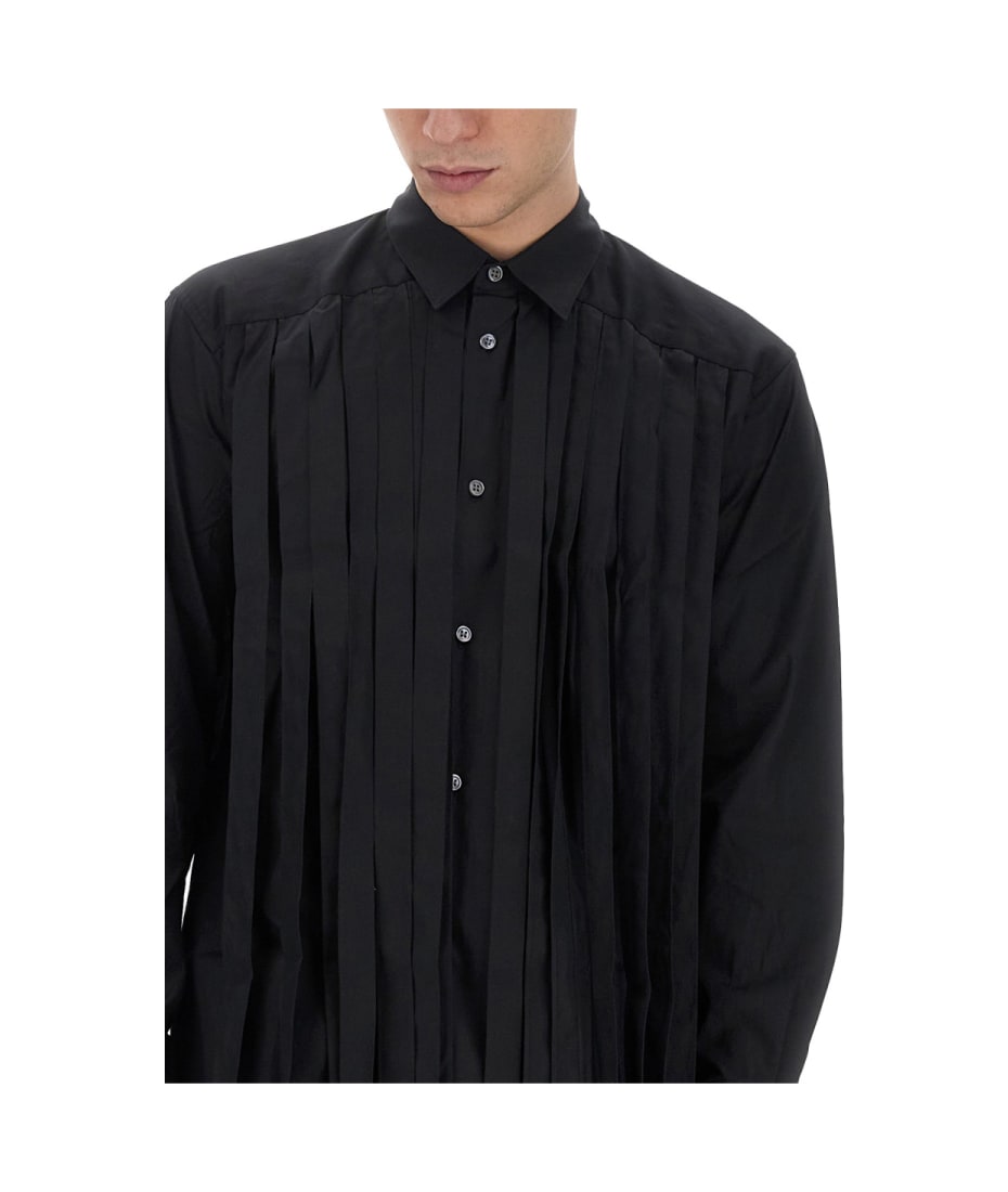 Tシャツ・カットソー COMME des GARCONS FW23 FRINGED SHIRT (FL-B051_1) Comme Des Garçons Fringed T-shirt In White | ModeSens