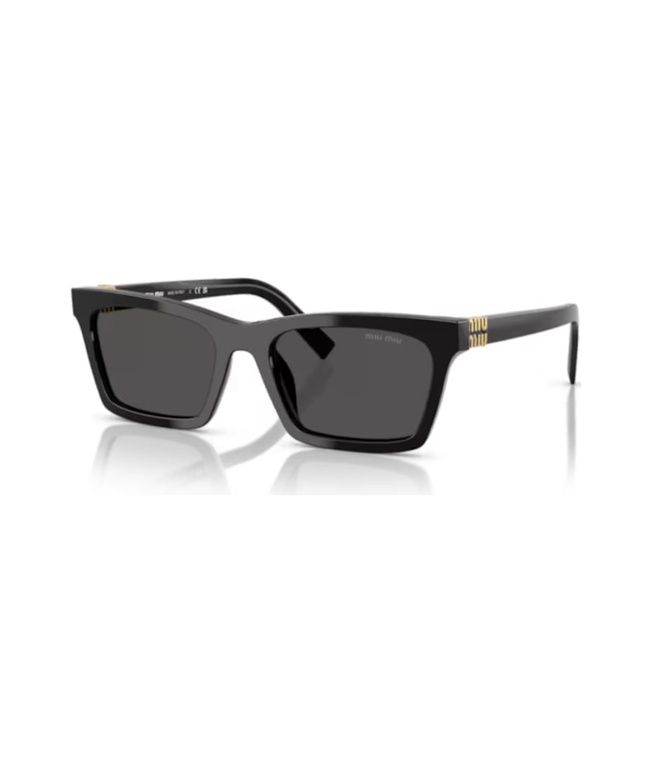 【送料&関税込】Miu Miu 0mu A05s16k08z MU A05S Miu Miu Sunglasses 16K08Z Black - eye-oo.com