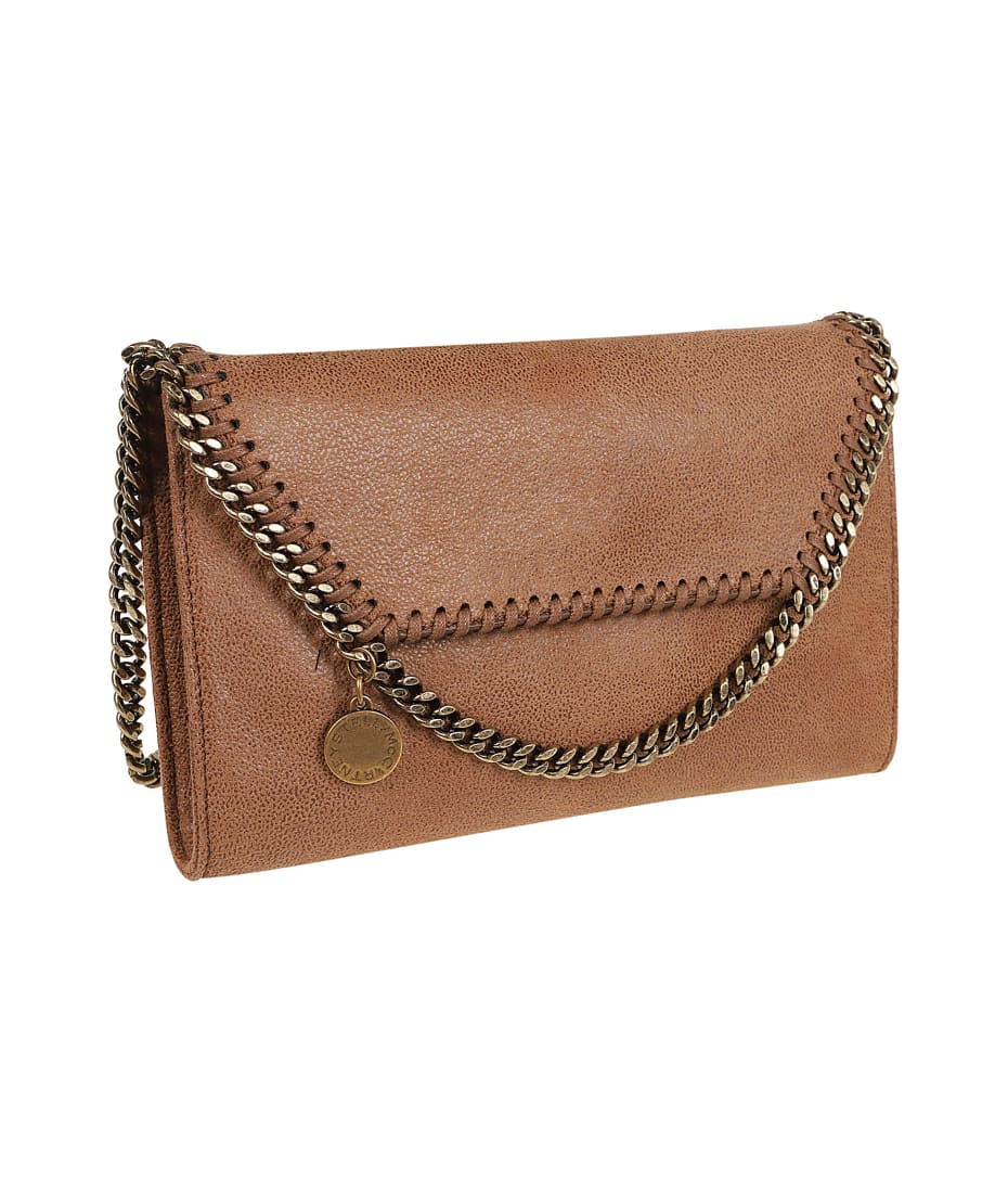 Stella McCartney Mini Crossbody Eco Shaggy Deer W/antique Gold