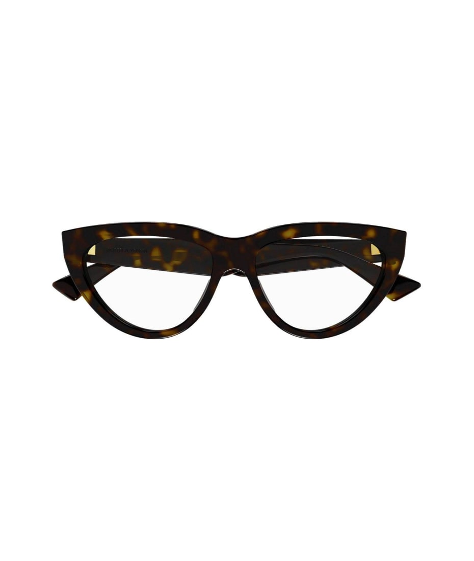 Bottega Veneta Eyewear Cat-eye Frame Glasses | italist