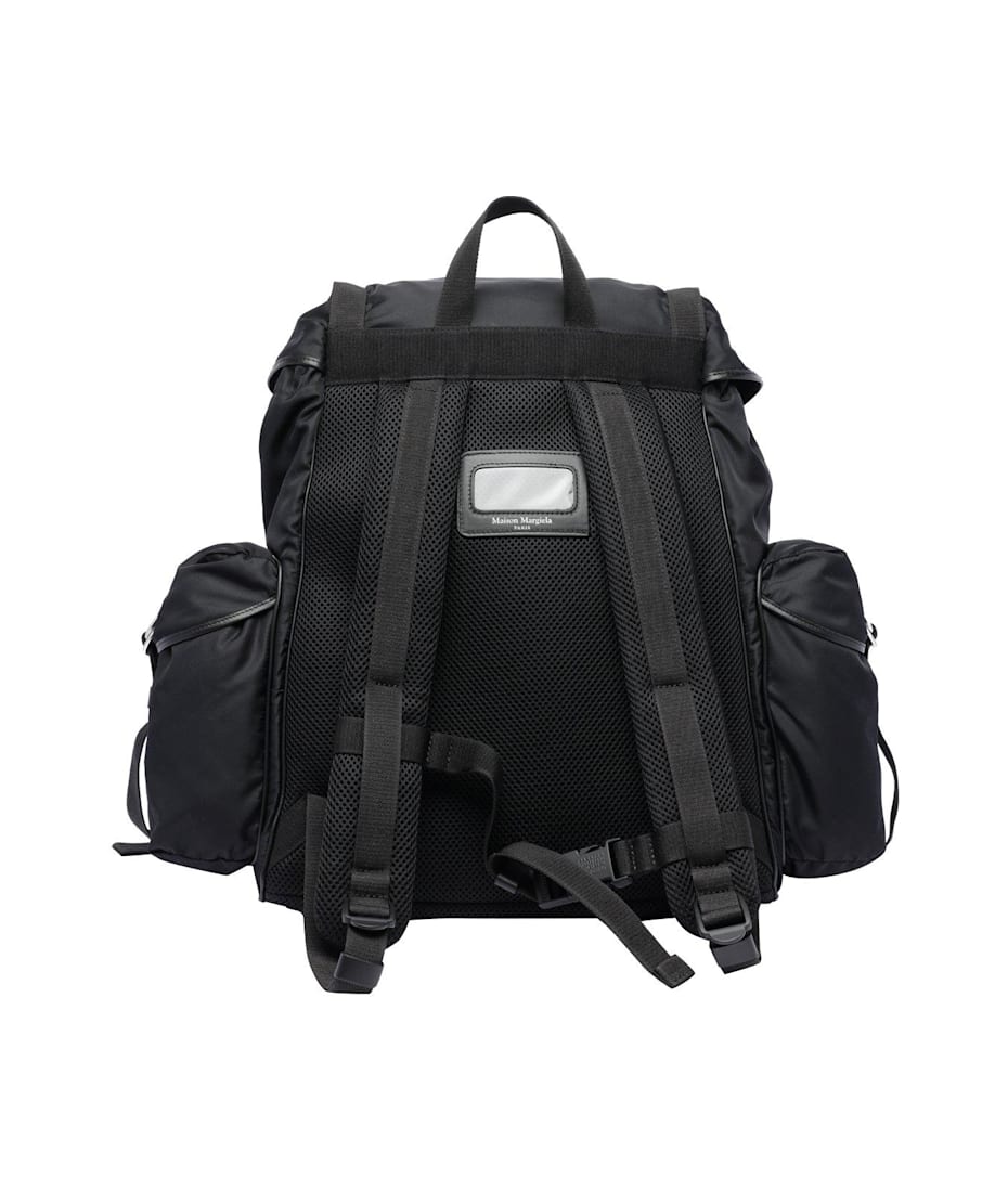 大人気【Maison Margiela】 ブラック XL High Tech バックパック Maison Margiela High Tech Xl Backpack | italist