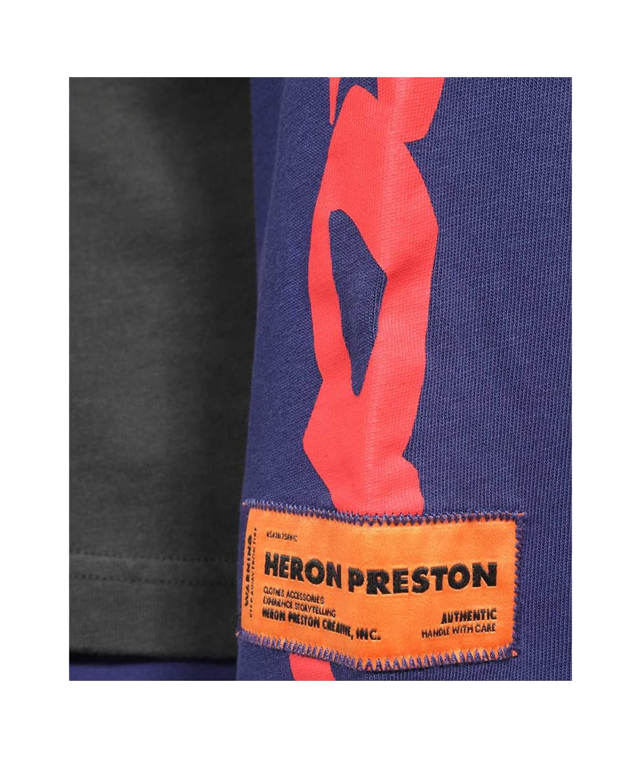 HERON PRESTON Printed Cotton T-shirt | italist