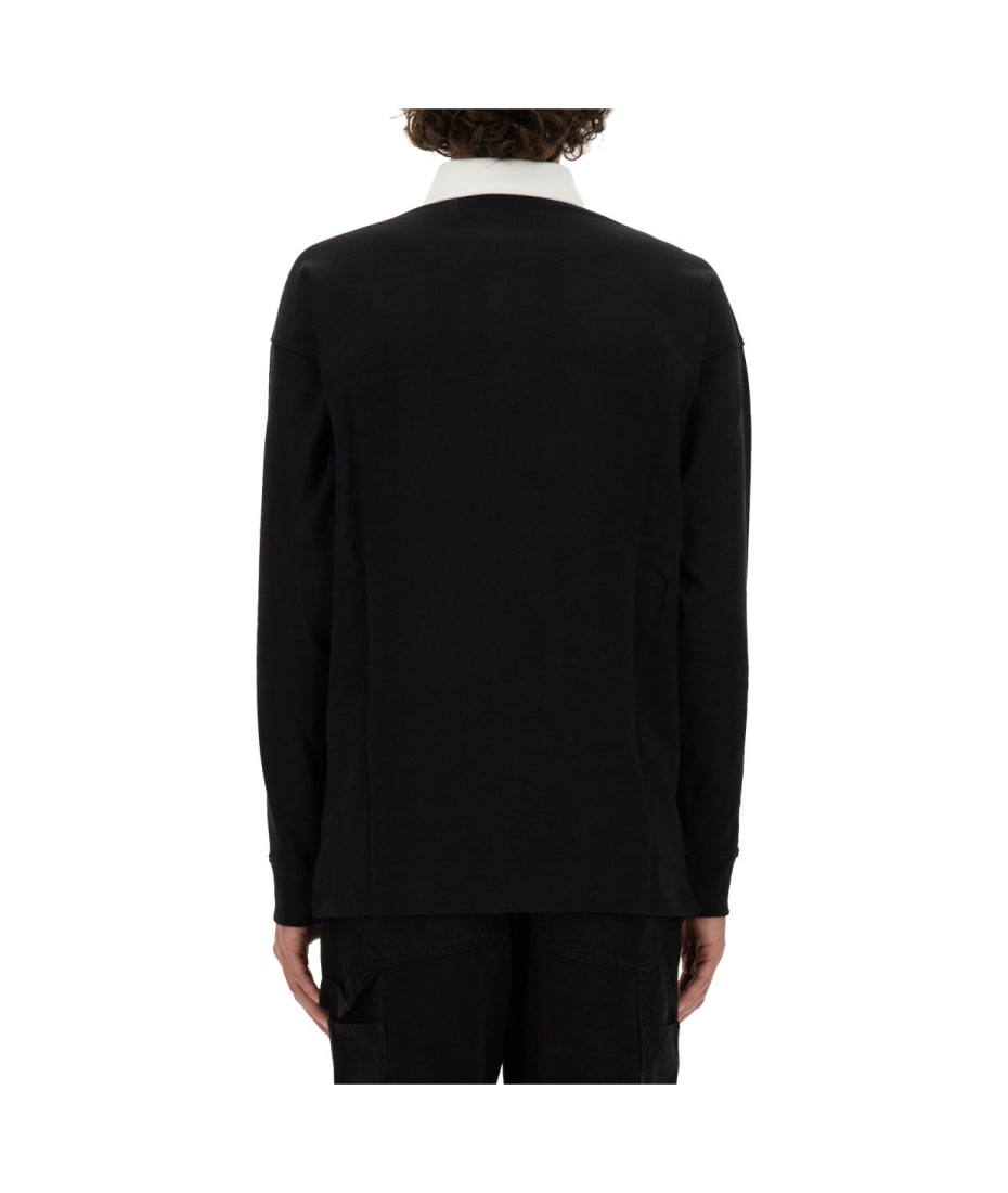 Tシャツ・カットソー Moschino FW24 UPSIDEDOWN LOGO POLO SHIRT (16047044_2555) Moschino Upsidedown Logo Polo Shirt | italist