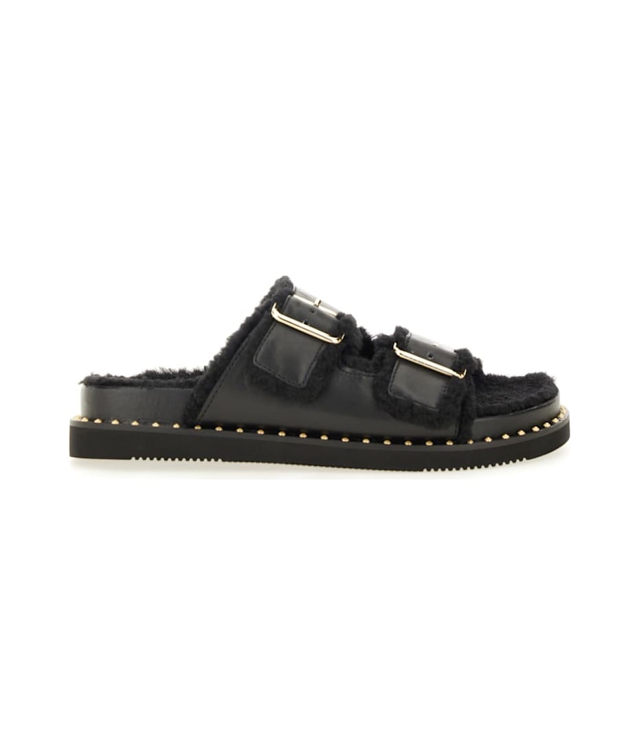 サンダル・ミュール ASH FW24 SANDAL \"UTAH BIS\" (UTAHBIS BABYSOFTBLACK) ASH FW24 SANDAL 