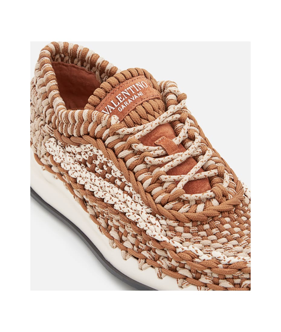 Valentino Garavani Vg Crochet Sneakers | italist