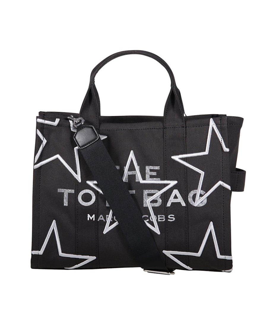 トートバッグ MARC JACOBS 'The Star Canvas Medium Tote' shopping bag Amazon.com: Marc Jacobs The Star Canvas Medium Tote Bag