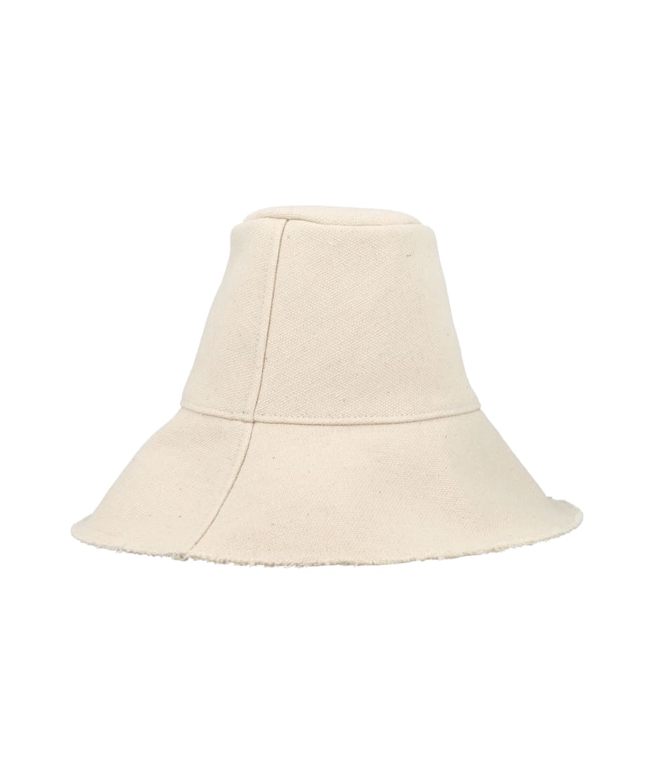 Monogram-embellished Wide-Brim Bucket Hat