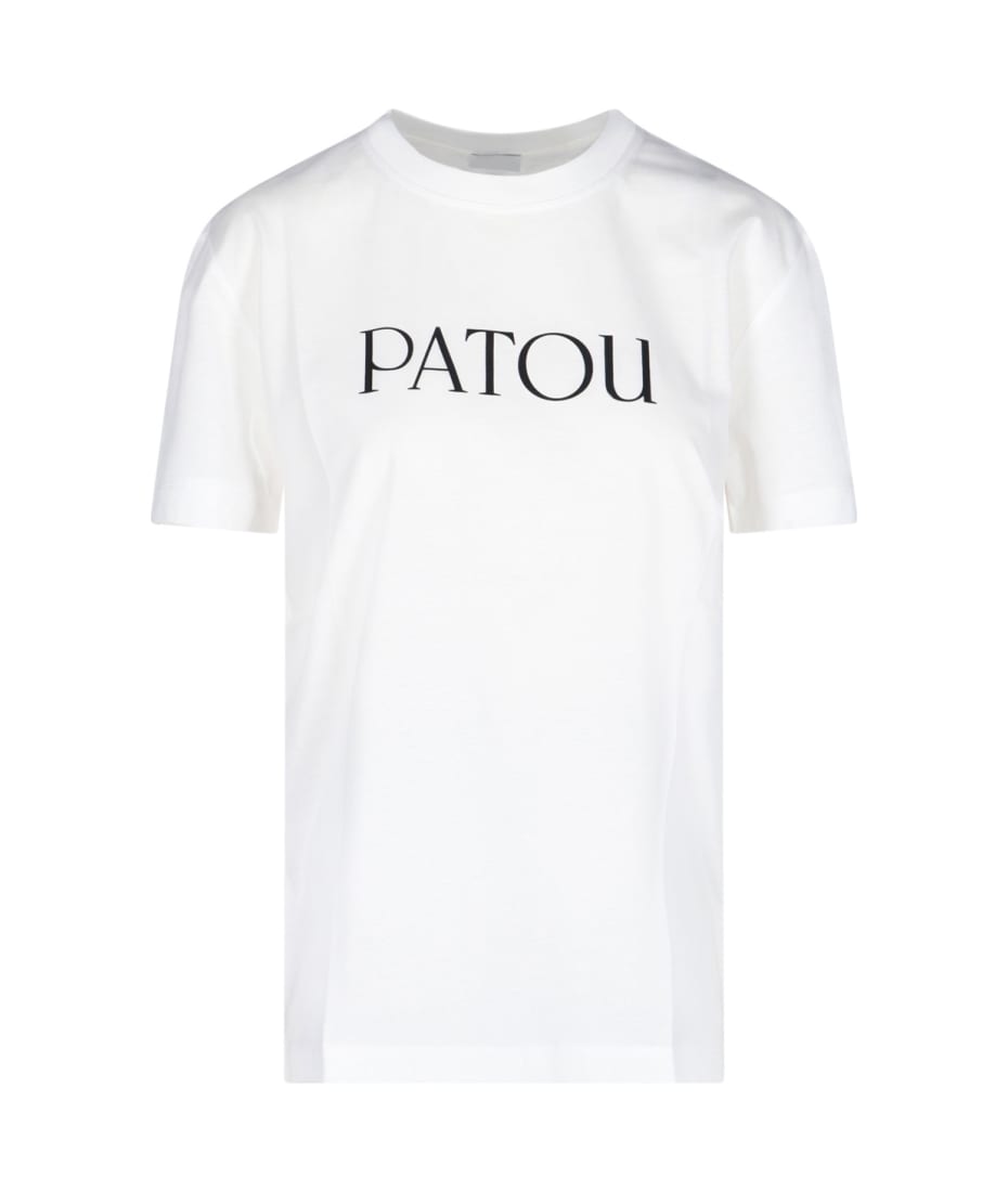 Tシャツ・カットソー PATOU SS24 T-SHIRT WITH LOGO (JE032_9999218O) Patou Logo T-shirt | italist