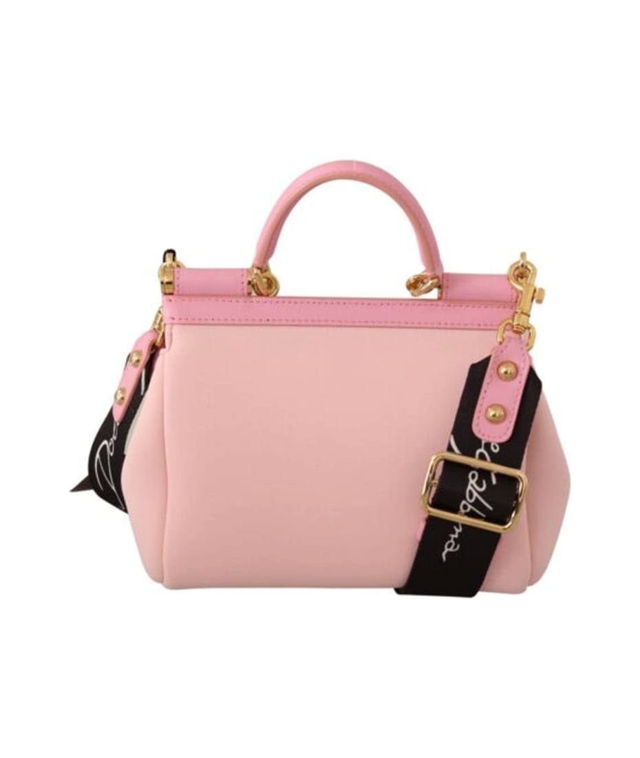 Pink Dolce&Gabbana Mini Bambino Miss Sicily Satchel