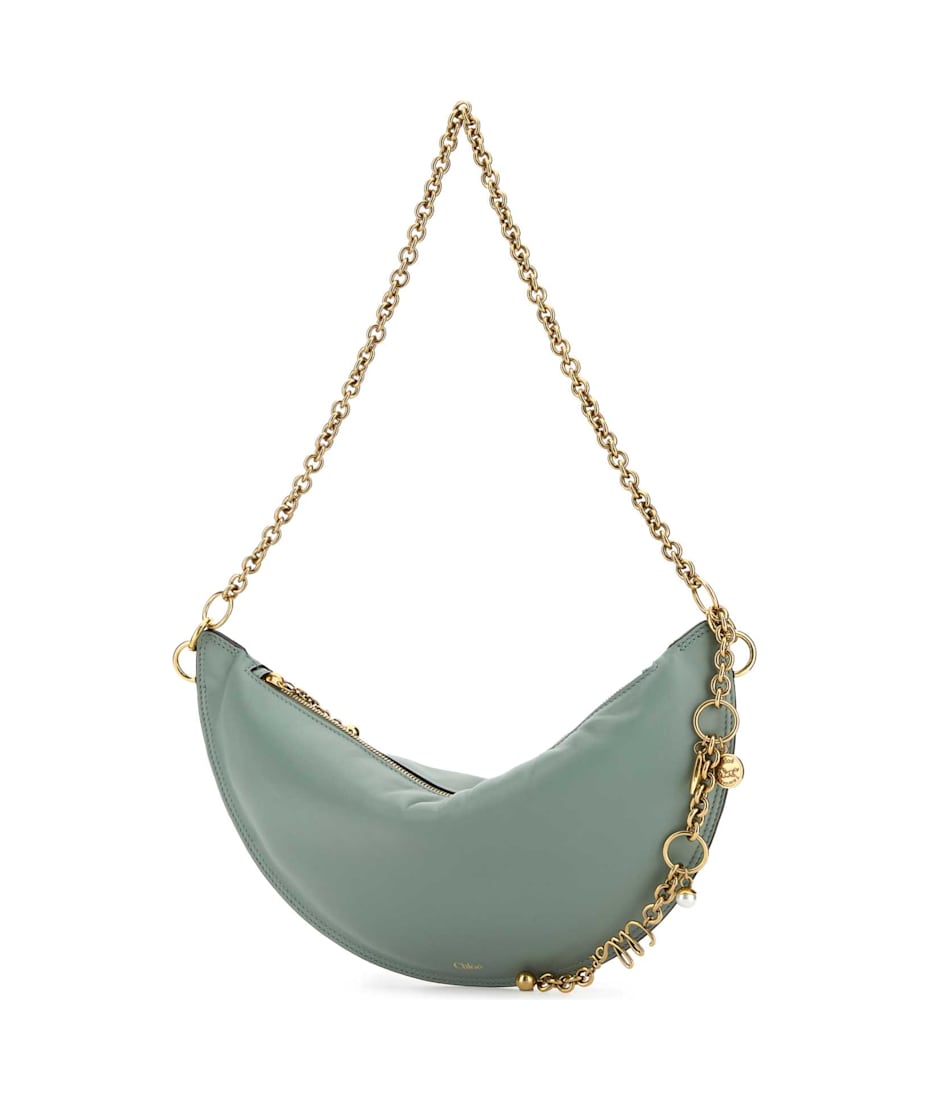 ショルダーバッグ・ポシェット Chloe Sea Green Nappa Leather Chloe Icons Shoulder Bag Chloé Sea Green Nappa Leather Chloe Icons Shoulder Bag