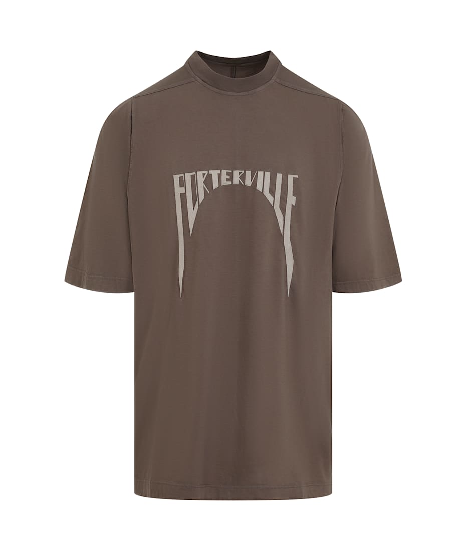 Tシャツ・カットソー Rick Owens Ivory Jumbo Ss Oversized T-Shirt Rick Owens Jumbo T-Shirt in Off-White | SVD