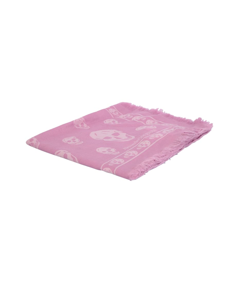 Alexander McQueen Scarf With Skull Motif | italist