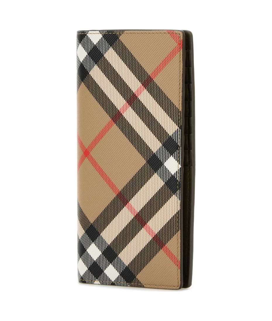 長財布 Burberry Printed Canvas Card Holder Burberry Printed Canvas Wallet | italist