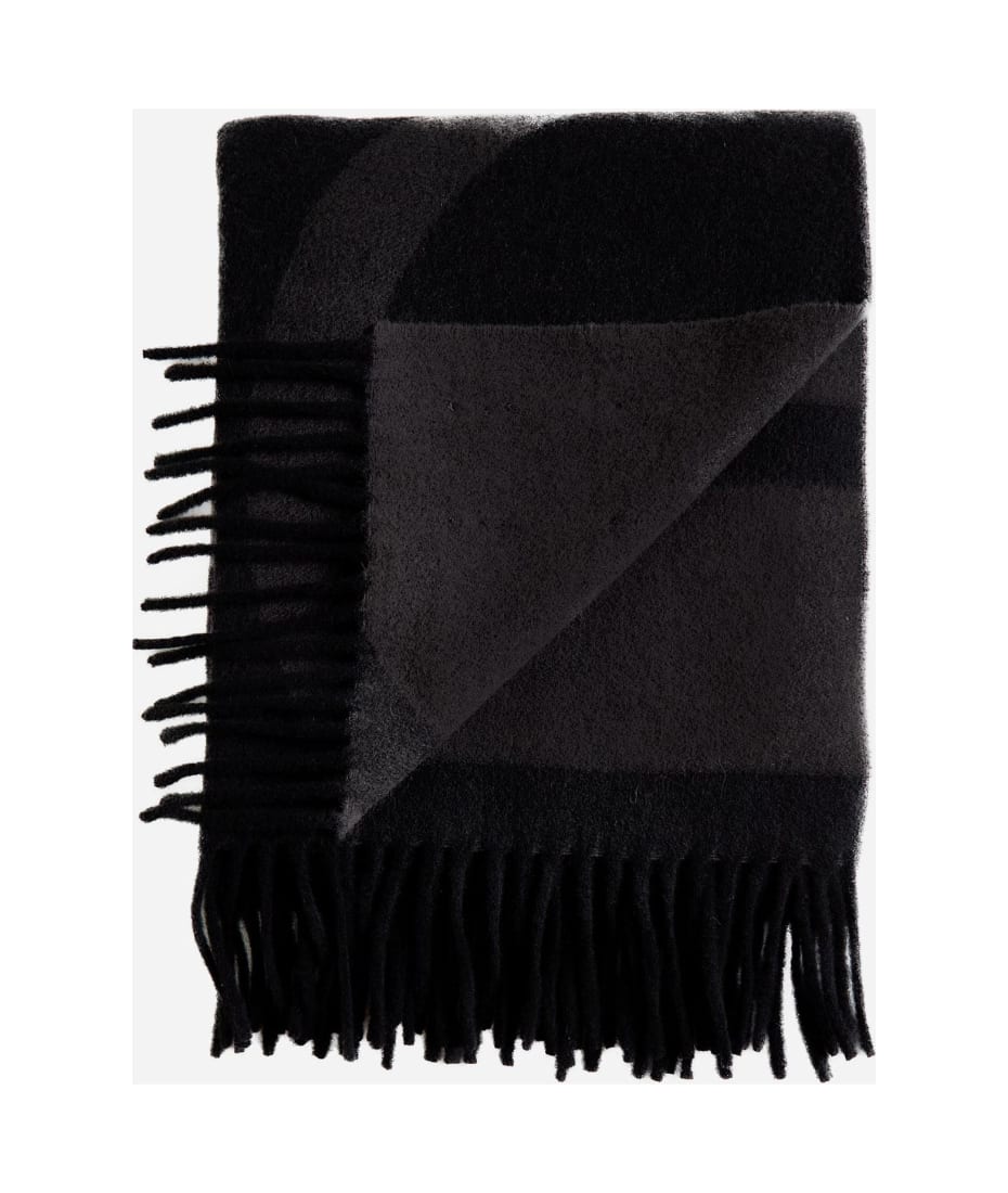 TOTEME Monogram Wool and Silk Scarf