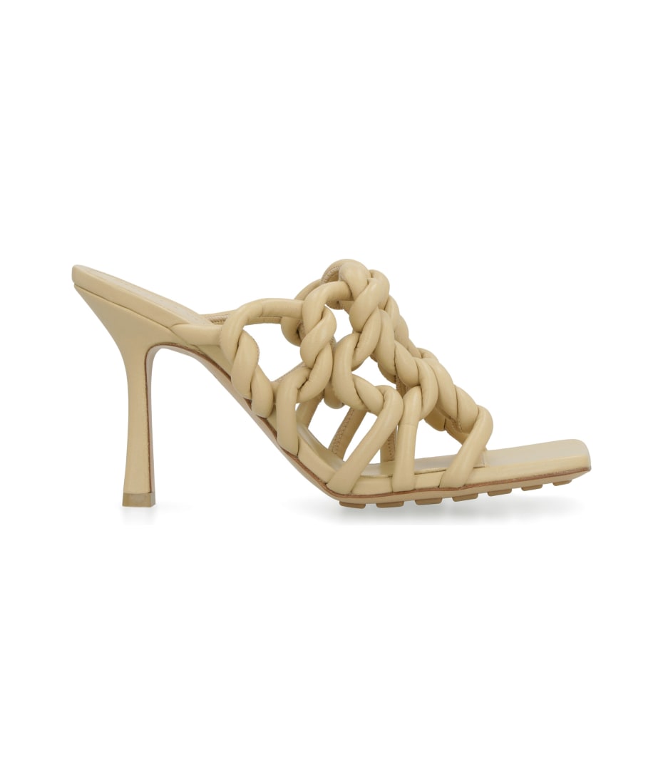 Bottega Veneta Stretch Twist Leather Mules | italist, ALWAYS